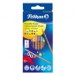 Kredki dwustronne Pelikan, 12 sztuk