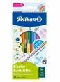 Kredki dwustronne Pelikan, 12 sztuk