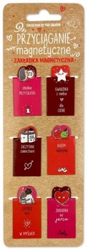 Zestaw zakładek magnetycznych Walentynki