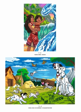 Art Therapy. Kolorowanka antystresowa. Disney. Rodzinne portrety. Zagadkowe rysunki - Alexandre Karam