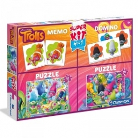 Super Kit Trolle Memo Puzzle Domino (08214)