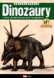 Encyklopedia Dinozaury i inne prehistoryczne kręgowce. Książka + figurka - Andrzej Boczarowski