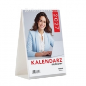 Kalendarz 2027 A5 Biurkowy Pionowy Tygodniowy