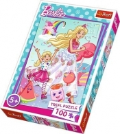 Puzzle 100 Świat Barbie (16314)