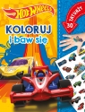 Koloruj i baw się. 30 tatuaży. Hot Wheels Monika Kiersnowska