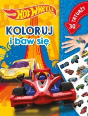 Koloruj i baw się. 30 tatuaży. Hot Wheels - Monika Kiersnowska