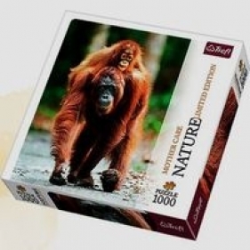 Puzzle 1000 Orangutan Indonezja Nature Limited Edition Mother Care (10514)