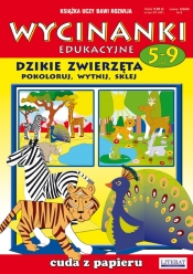Wycinanki edukacyjne Dzikie zwierzęta - Guzowska Beata, Smaza Anna