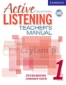 Active Listening 2ed 1 Teacher's Manual with Audio CD Steve Brown, Dorolyn Smith
