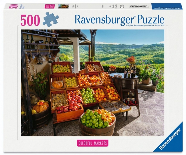 <img src='https://webimage.pl/pics/148/8/d4005555018148.jpg' style='height:440px' /> Puzzle 500 Fruit Market, Croatia