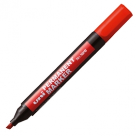 Marker pemanentny Uni marker czerwony (320F)