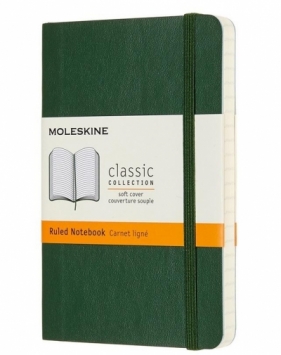 Notes 9x14 linie myrtle green MOLESKINE