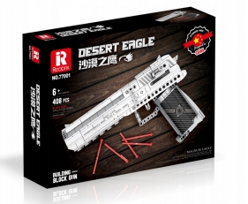 Klocki konstrukcyjne - Desert Eagle, 408 el. (77001)