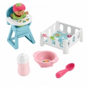 Little People: Zestaw karmienie i drzemka bobasa z akcesoriami (GKP64/GKP65)