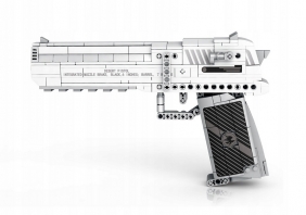 Klocki konstrukcyjne - Desert Eagle, 408 el. (77001)