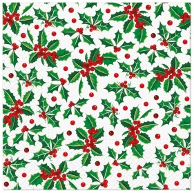 Serwetki 33x33cm ostkrokrzew