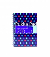 Kołozeszyt 200 stron Pukka Pad A5 niebieski