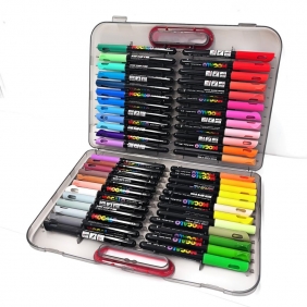 Marker akrylowy Mocalo pędzelkowy, 48 kolorów