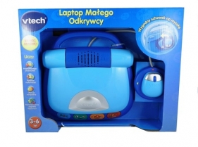 V-tech Laptop Małego Odkrywcy niebieski (60314)