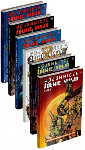 Pakiet: Wojownicze Żółwie Ninja. Tom 1-6 - Tom Waltz, Kevin Eastman, Dan Duncan