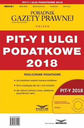 PIT-y i ulgi podatkowe 2018 Podatki 2/2019 - Opracowanie zbiorowe