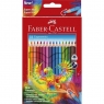 Kredki ołówkowe trójkątne 18kol. FABER CASTELL