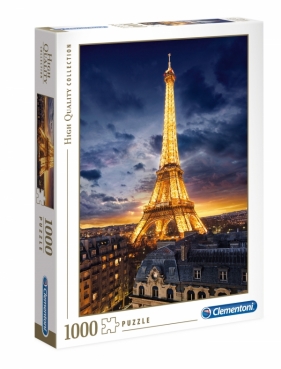 Clementoni, puzzle High Quality Collection 1000: Wieża Eiffela (39514)