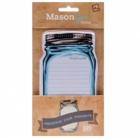 MasonJar - Notes słoik - Lista zakupów