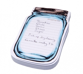 MasonJar - Notes słoik - Lista zakupów