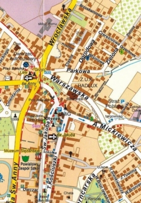 Masyw Ślęży, Sobótka 1:25 000. Laminowana mapa turystyczna