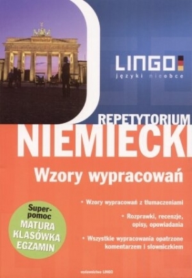 Niemiecki. Wzory wypracowań - Czerwiakowska Beata