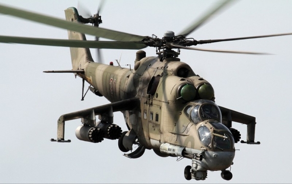 MIL Mi-24P HIND-F Attack Helicopter (7315)