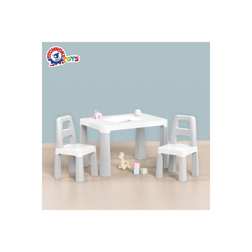 Stół dziecięcy z dwoma krzesełkami TechnoK 0150