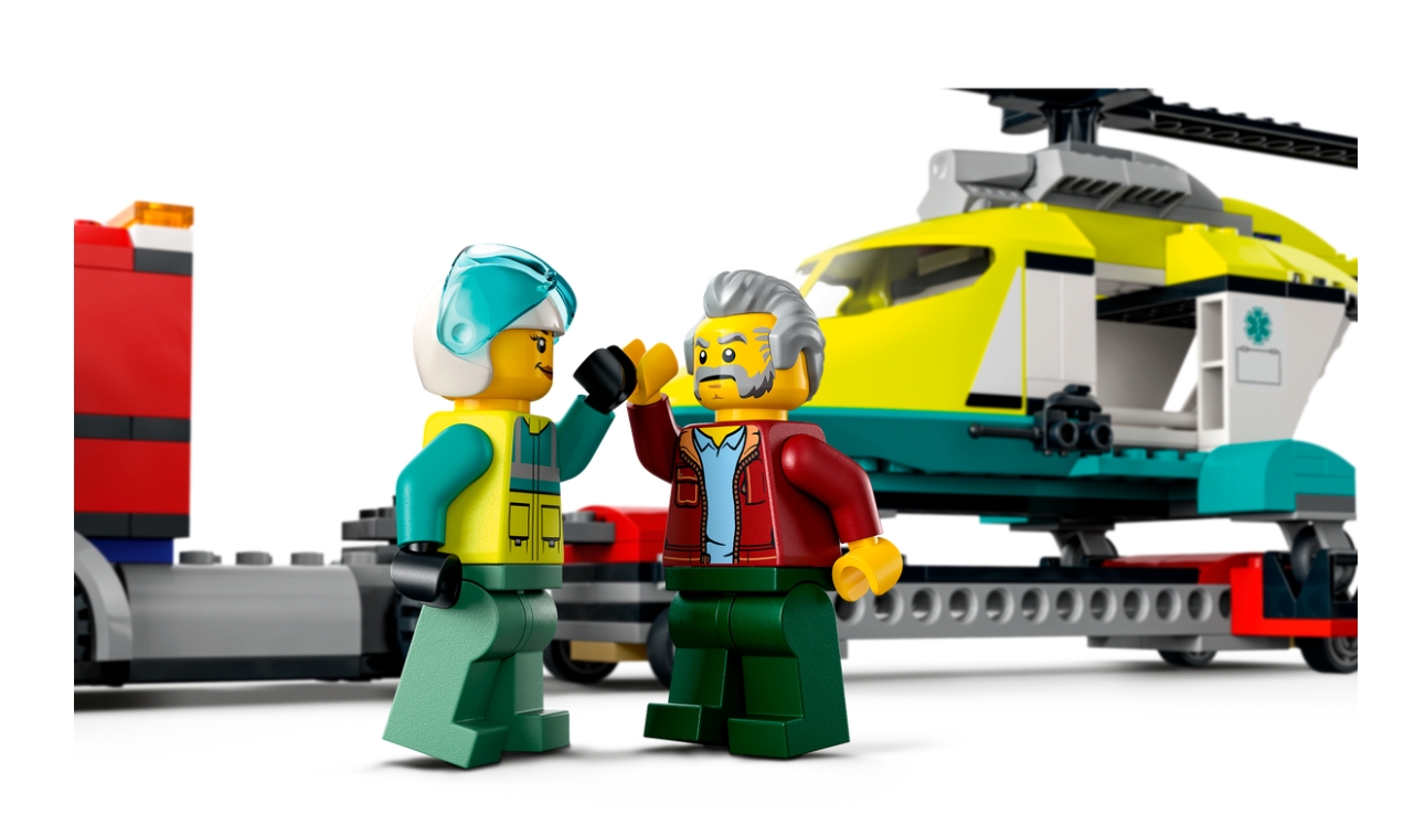 Lego City: Laweta helikoptera ratunkowego (60343)