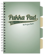 Kołozeszyt Pukka Pad Project Book B5/100k - Sage