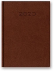 Kalendarz 2020 Dzienny B5 Vivella Brąz 51D-01