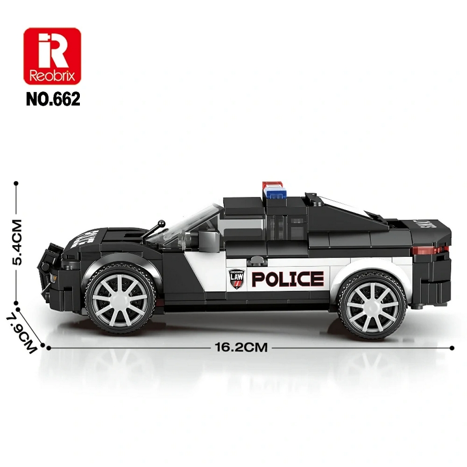 Reobrix, Klocki Samochód policyjny Callenger, 372 el.
