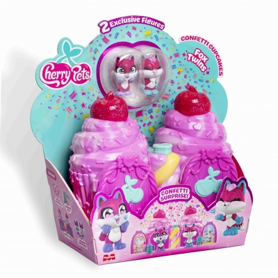 <img src='https://webimage.pl/pics/150/2/d8431618052150.jpg' style='height:440px' /> Cherry Pets Confetti Cupcakes Foxtwins