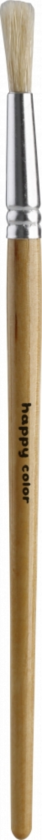 Happy Color, Pędzel szkolny, szczecina, okrągły nr 12 (HA 3240 1022-12)