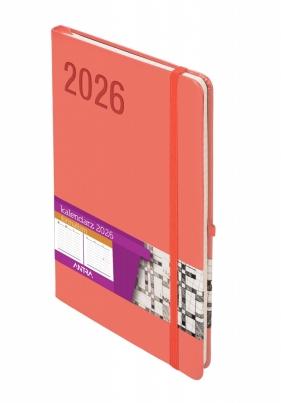 Kalendarz 2026 Formalizm A5 TDW - Koralowy