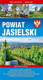 Mapa turystyczna - Powiat Jasielski 1:55 000 - praca zbiorowa