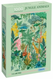 Puzzle 1000 Zwierzęta w dżungli