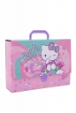 Coolpack, Teczka przestrzenna tekturowa A4 z gumką Hello Kitty - Pink 1 (13150PTR)