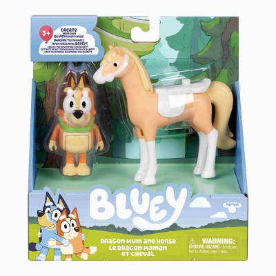 Figurka Bluey Chilli na koniu seria 13 BLU19315