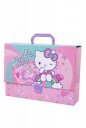 Coolpack, Teczka przestrzenna tekturowa A4 z gumką Hello Kitty - Pink 1 (13150PTR)