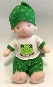 Lalka Bobas Little frog 25cm - <br />