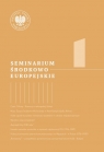 <img src='https://webimage.pl/pics/150/5/d89486B.jpg' width='342' height='500'> Seminarium Środkowoeuropejskie, t. 1 Dariusz Dąbrowski, Piotr Ruciński