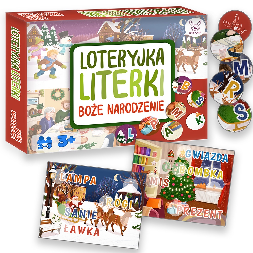Loteryjka Literki - Boże Narodzenie
