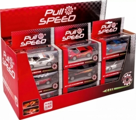 Samochód wyścigowy pull&speed display mix 27 sztuk (15817068)