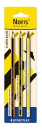 Ołówek Staedtler Noris 122, 3 szt. HB (S61BK3)